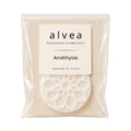 Fondant parfumé Améthyste alvea présenté dans son sachet transparent