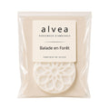 Fondant parfumé Balade en Forêt alvea présenté dans son sachet transparent