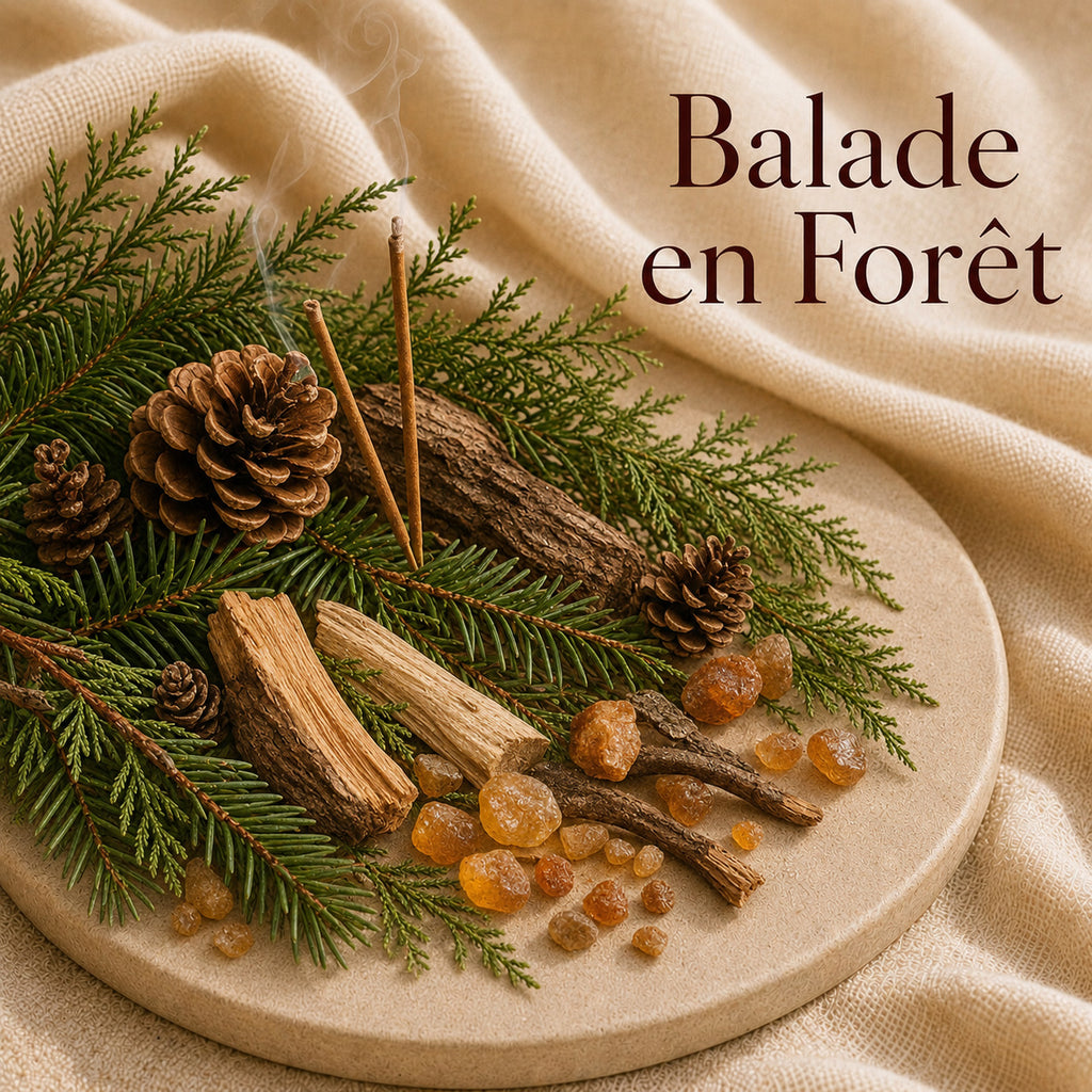 Fondant parfumé Balade en Forêt alvea, présenté dans une ambiance naturelle et apaisante.