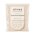 Fondant parfumé Cerise Noire Explosive alvea présenté dans son sachet transparent