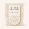 Fondant parfumé Cidre Cannelle alvea présenté dans son sachet transparent