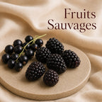 Fondant parfumé Fruits Sauvages alvea, présenté dans une ambiance fruitée.