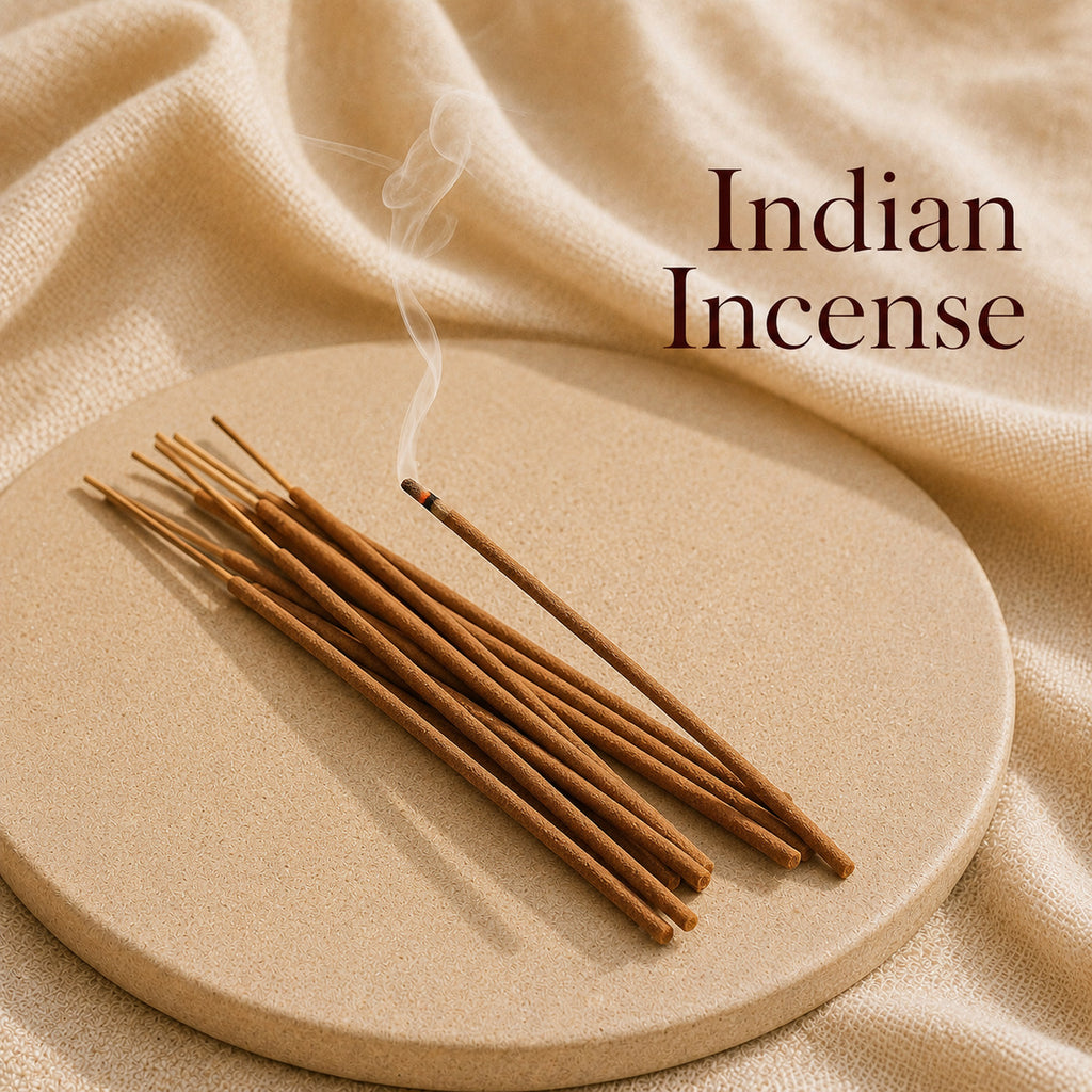 Fondant parfumé Indian Incense alvea, présenté dans une ambiance naturelle et apaisante.