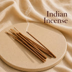 Fondant parfumé Indian Incense alvea, présenté dans une ambiance naturelle et apaisante.