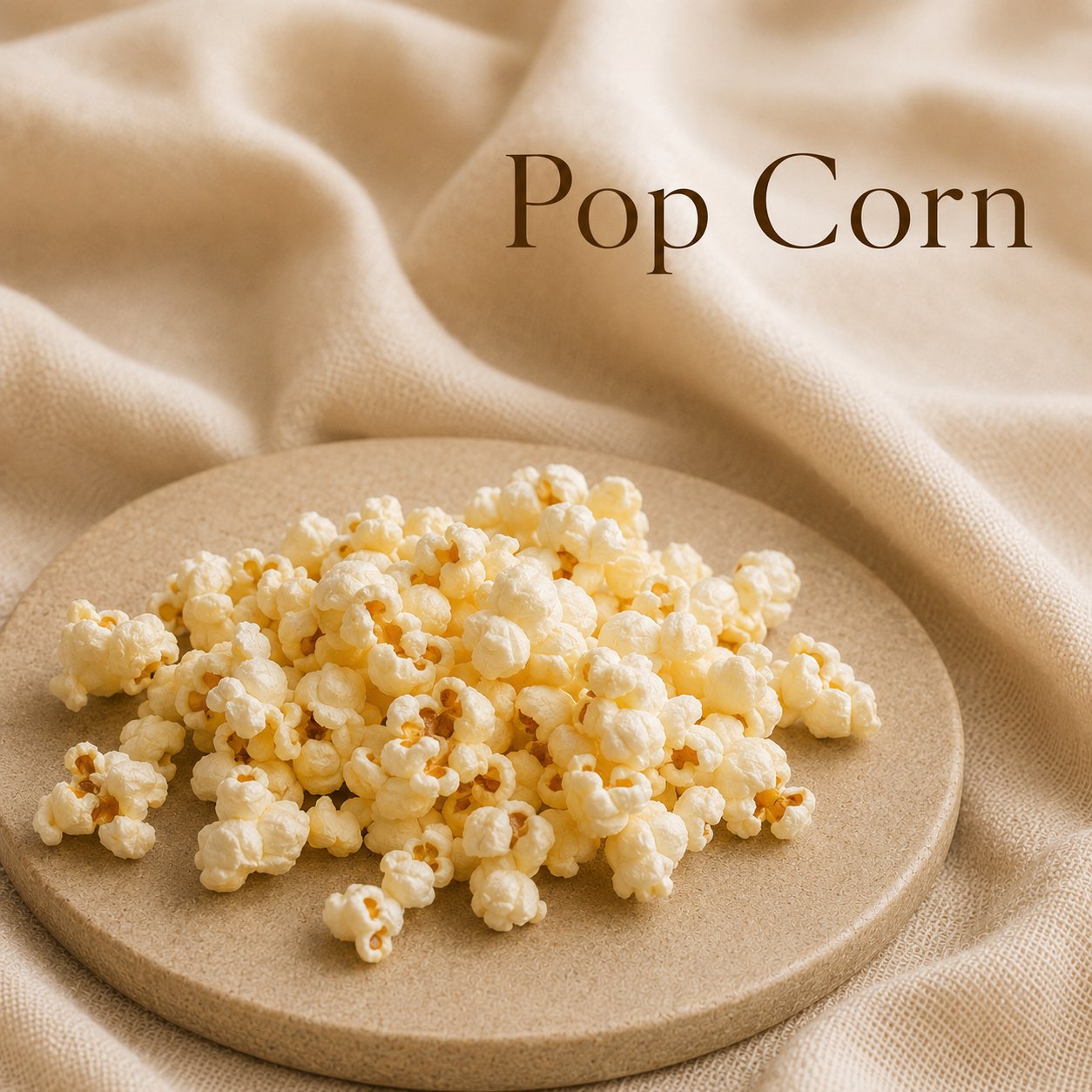 Fondant parfumé Pop Corn alvea, présenté dans une ambiance gourmande.