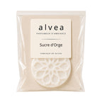 Fondant parfumé Sucre d'Orge alvea présenté dans son sachet transparent