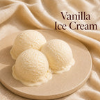 Fondant parfumé Vanilla Ice Cream alvea, présenté dans une ambiance gourmande.